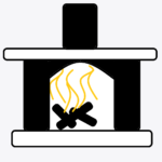 fireplace icon